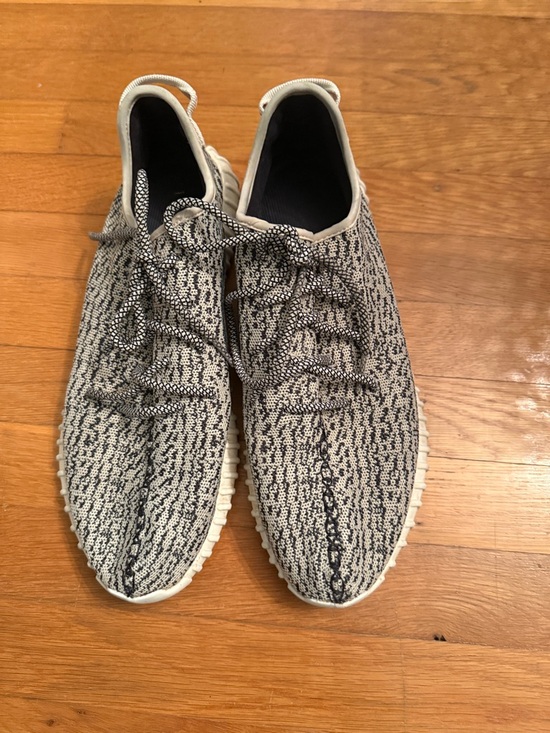 adidas Other - Men's Knit Lace-Up Sneakers white/gray and Black
